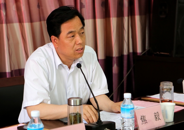 耀州区区委书记焦毅在会上讲话 耀州区区委书记焦毅在会上讲话