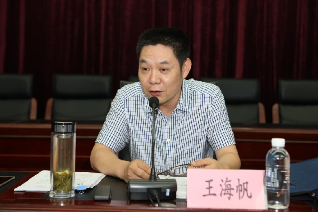 陕煤集团党委副书记,纪委书记王海帆为公司党员领导干部讲党课