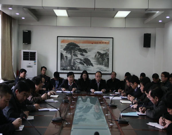 铁运分公司贯彻矿业公司“三会”精神会场 铁运分公司贯彻矿业公司“三会”精神会场