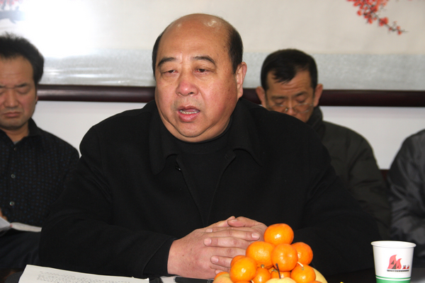 安监局局长延永华在会上讲话