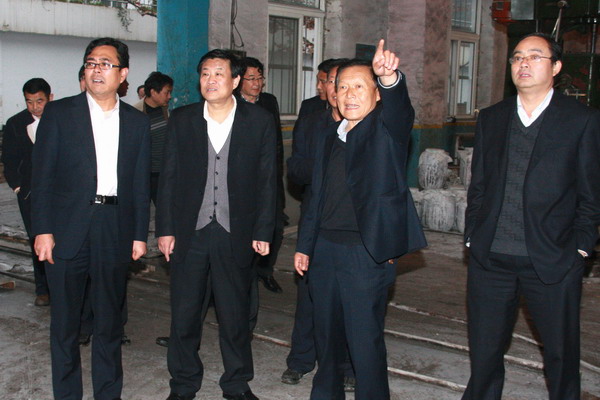公司领导张志文深入下石节煤矿督导企业文化建设情况