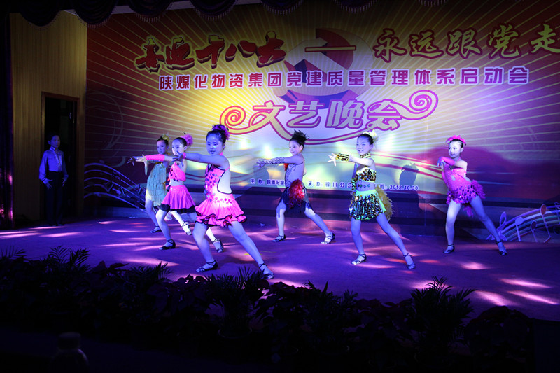 陕煤化物资集团喜迎十八大文艺汇演精彩纷呈-