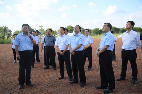 副省长姜锋到陕煤化集团彬长矿区调研指导工作