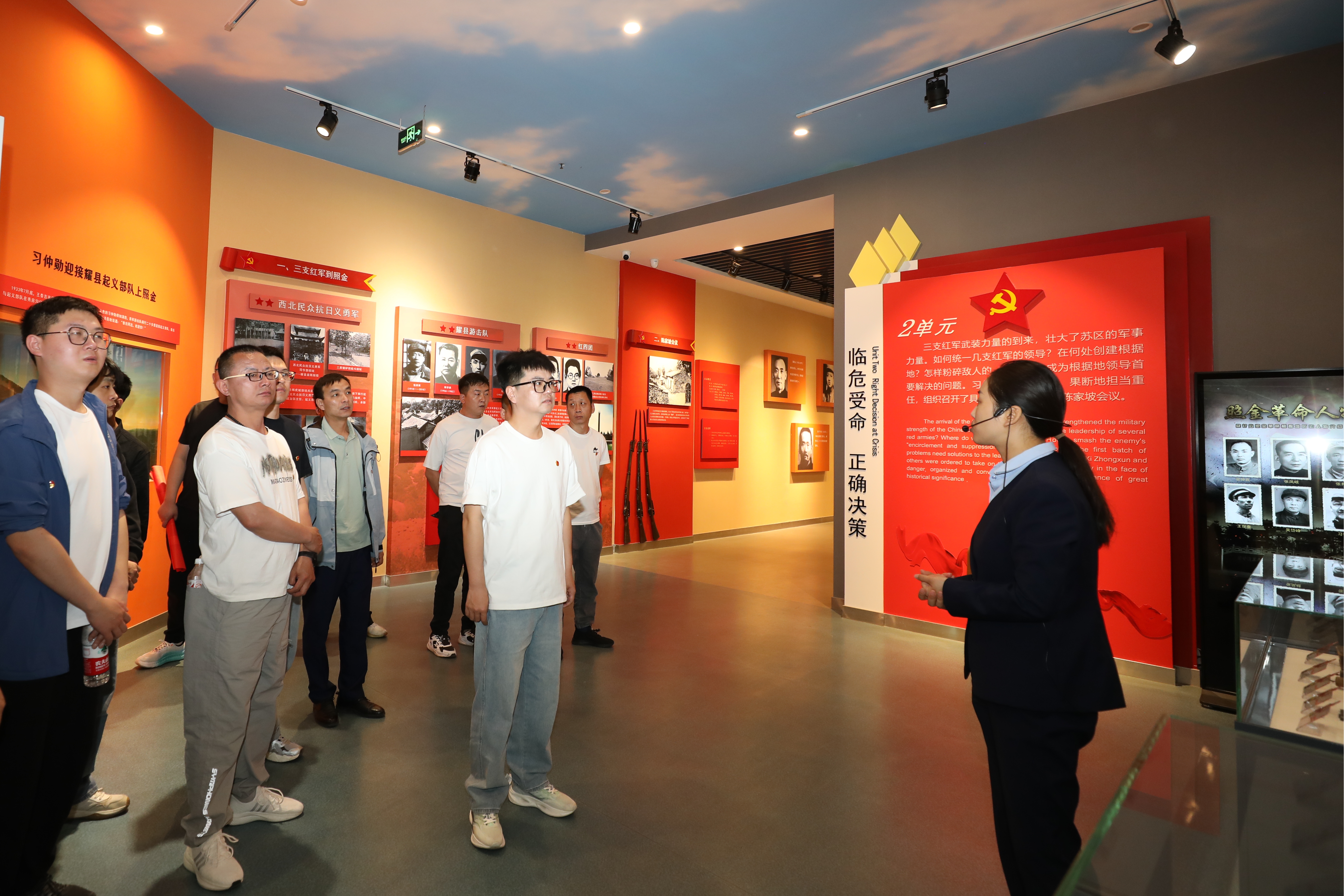 公司举办“读总书记金句经典 展铜煤人时代担当”咏读大赛